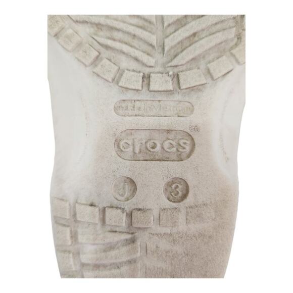 Crocs classic clog rainbow high white size J3 - Picture 6 of 15